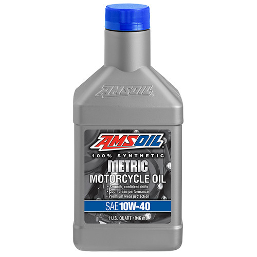 ძრავის ზეთი AMSOIL 10W40  METRIC 4T 946ML